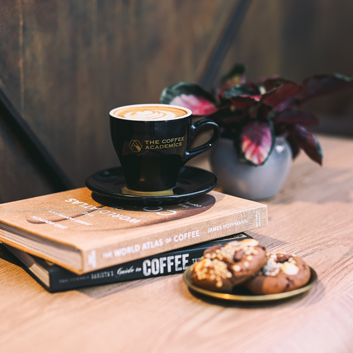 the best coffee shops and cafes across hong kong: The Coffee Academics in Wan Chai, coffee cookies and books