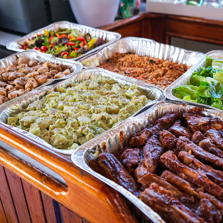 bingaz street food for junk catering several eastern and western menus cuisines available through bingaz at sea