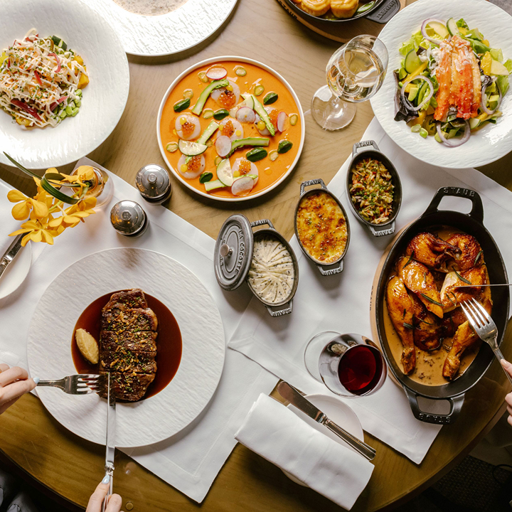 new menus in hong kong 2026; the drawing room in the St Regis hotel
