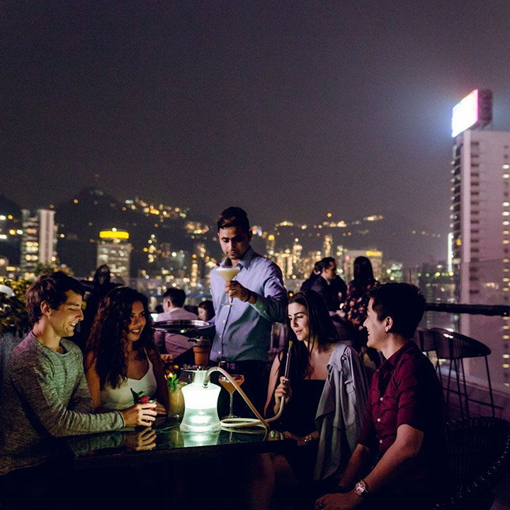 Best Rooftop Bars In Hong Kong: ALTO rooftop bar