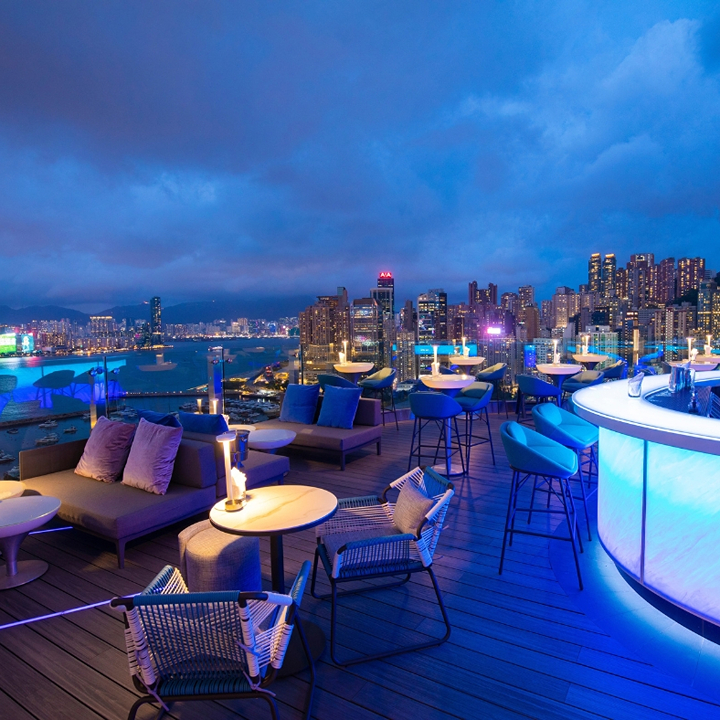 Best Rooftop Bars In Hong Kong: SKYE roofbar and brasserie
