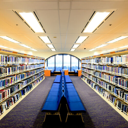 Hong Kong Best Public Libraries: interior of Hong Kong Central Library