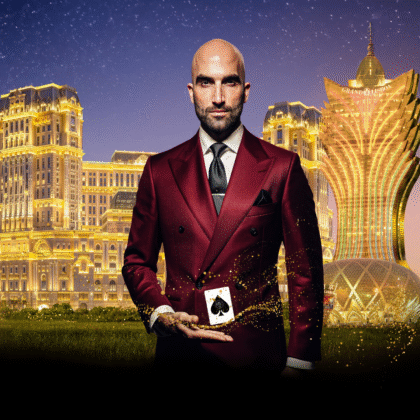 DMC magic show in Grand Lisboa Palace, Macau