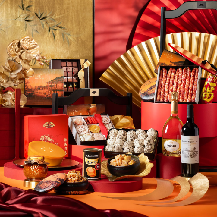 Mandarin Oriental — Gourmet and Traditional Chinese New Year Hampers Chinese New Year Hampers