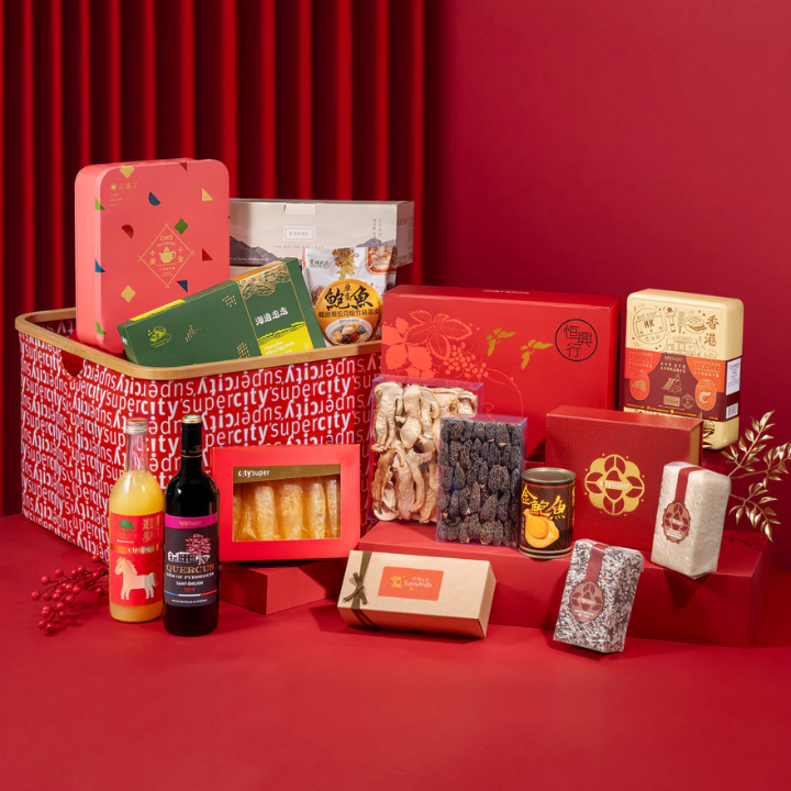 Chinese New Year Hampers City Super Japanese Korean Fruit BAsket Lunar New Year